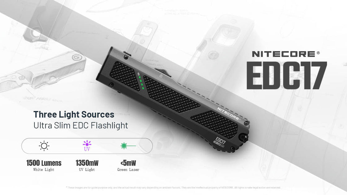 Nitecore EDC17 – Thunderbird Gear