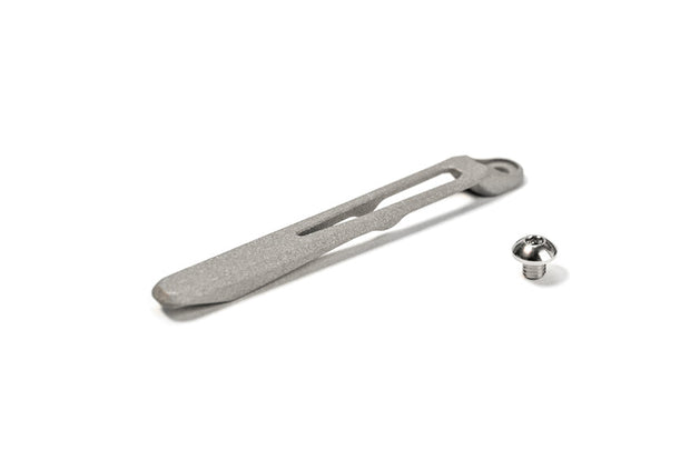 CRK MIM pocket clip and screw.