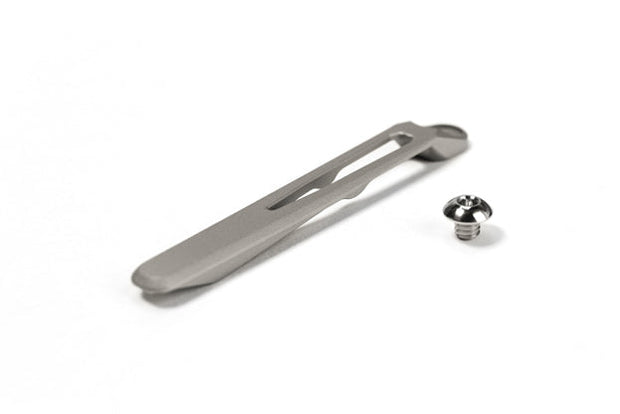 CRK MIM pocket clip and screw.