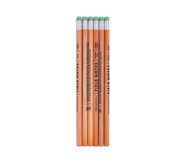 Field Notes woodgrain Pencils