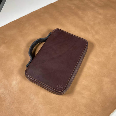 AB Bovine Leather Knife Case