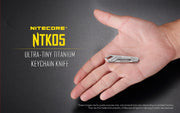 NTK05 Titanium Folding Scalpel Keychain Knife