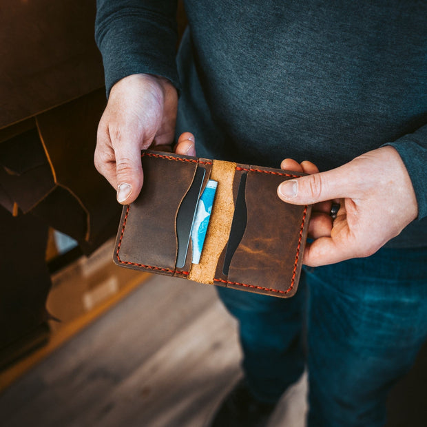 Popov Leather 5 Card Wallet