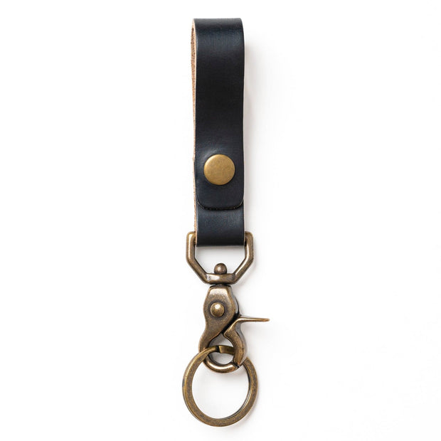 Popov Leaver Belt Loop Keychain