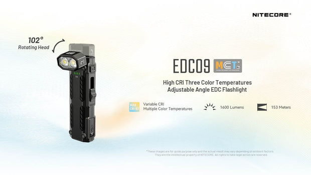 Nitecore EDC09 – Thunderbird Gear