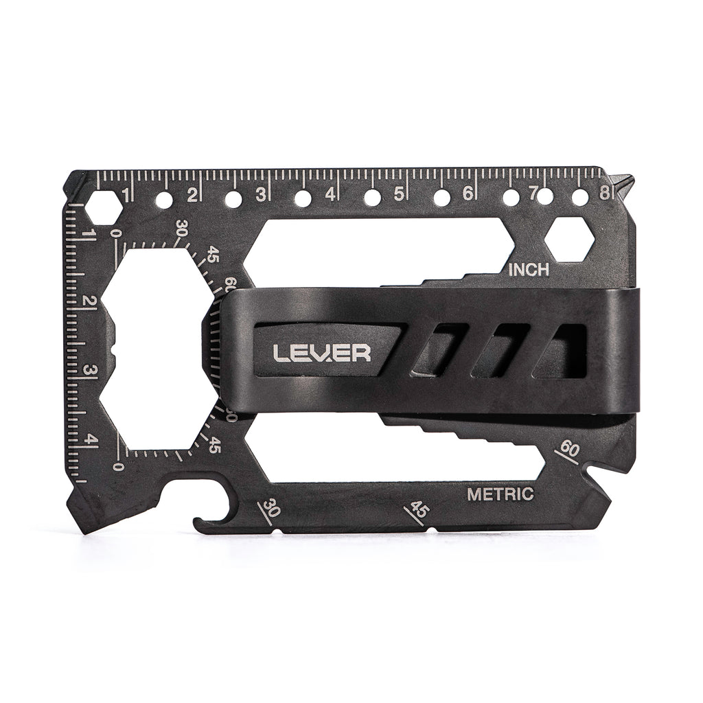 lever gear toolcard Wallet PRO with Clip – Thunderbird Centurion Backfire Fit R1000 susptravel:130mm measure in millimeters or Size:A4