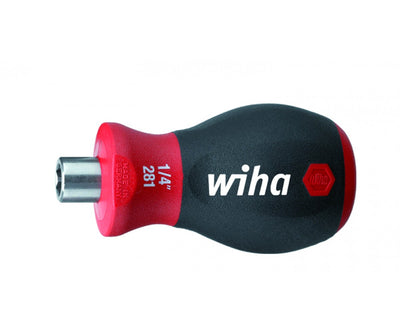 WIHA SoftFinish® 1/4" Stubby Bit Holder Magnetic
