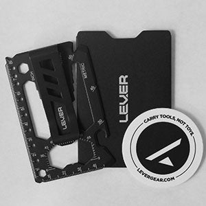 lever gear toolcard pro Wallet TOOLCARD PRO with Clip – Thunderbird Gear