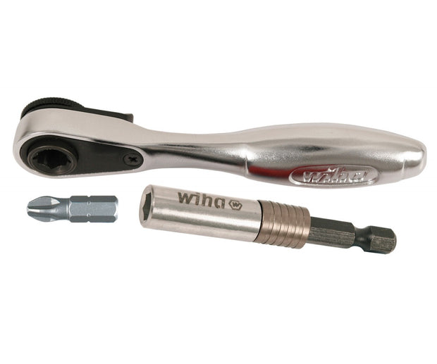 WIHA Mini Bit Ratchet and Locking Bit Set – Thunderbird Gear