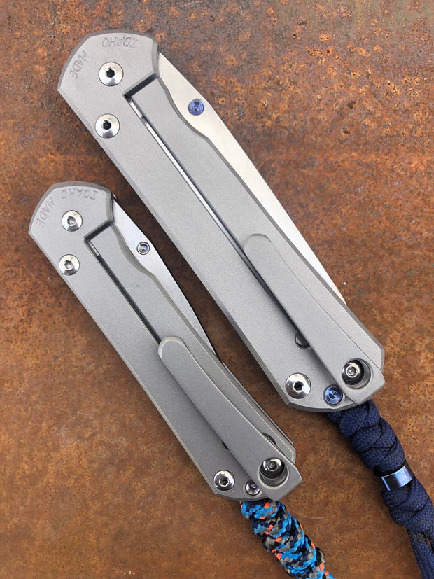 Chris Reeve Machined "Flat Top" Clip