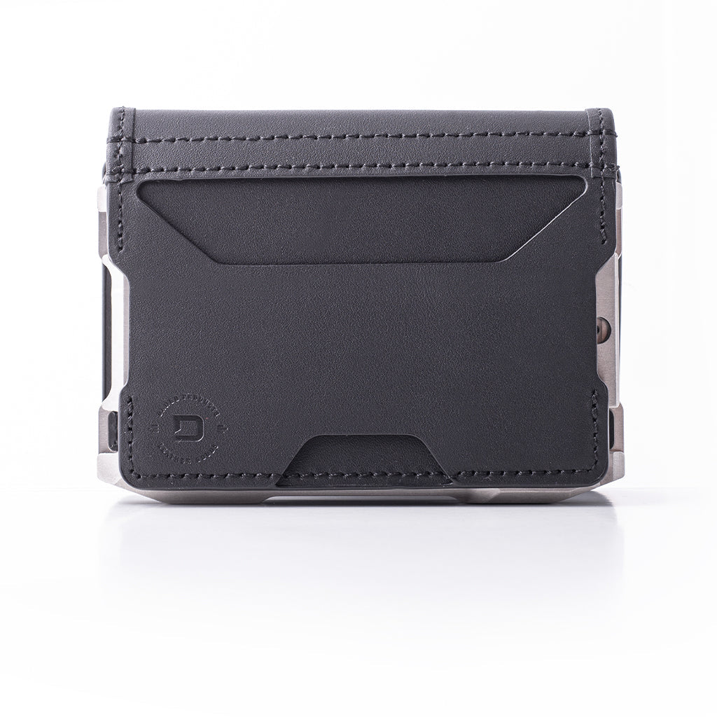 A10 Titanium Leather Bifold – Thunderbird Gear
