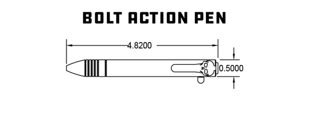 Bolt Action Pen