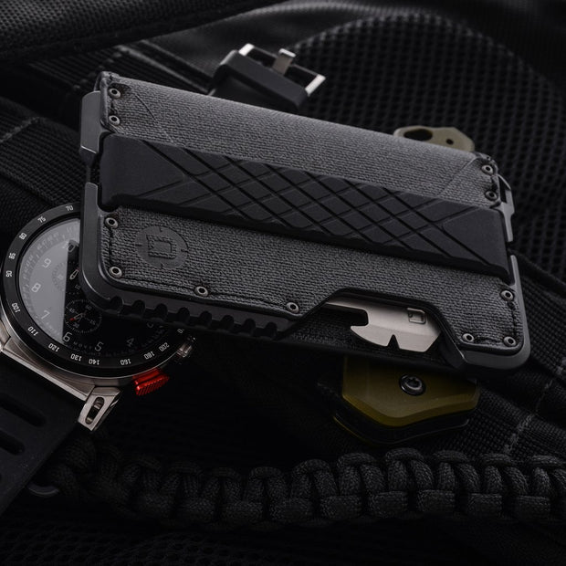 T01 TACTICAL BIFOLD WALLET - SPEC-OPS - SPECIAL EDITION - GUNMETAL